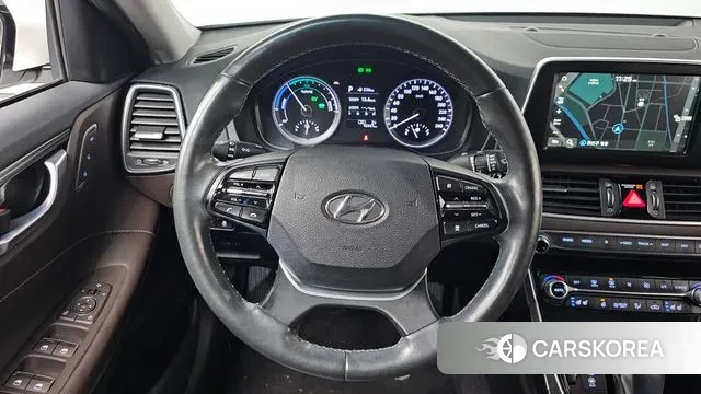 Hyundai Grandeur IG Hybrid 2018 Белый из Кореи, фото 4