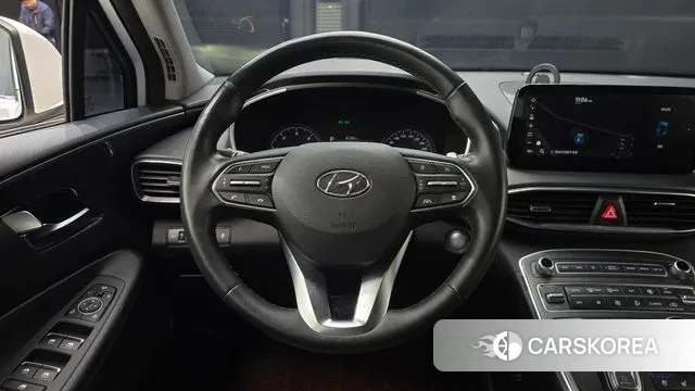 Hyundai The New Santa Fe 2021 Белый из Кореи, фото 4