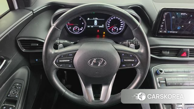 Hyundai The New Santa Fe 2021 Белый из Кореи, фото 4