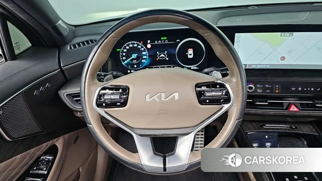 Kia K8 Hybrid 2022 Белый из Кореи, фото 4