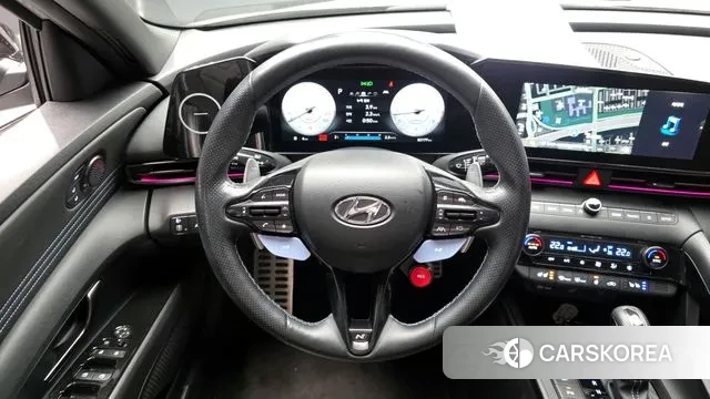 Hyundai Avante (CN7) 2022 Серебристо-серый из Кореи, фото 4