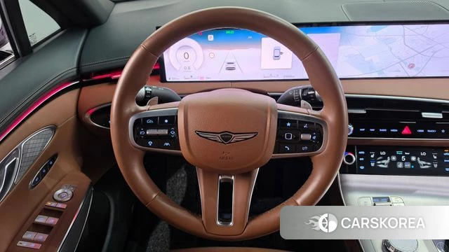 Genesis GV70 2024 Синий из Кореи, фото 4