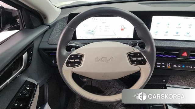 Kia EV6 2022 Синий из Кореи, фото 4