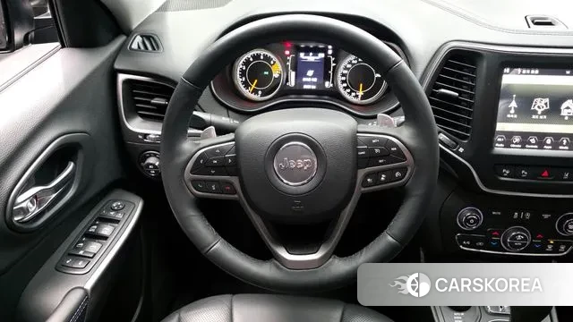 Jeep Cherokee (KL) 2018 Черный из Кореи, фото 4