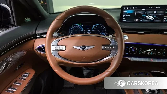 Genesis GV70 2021 Синий из Кореи, фото 4