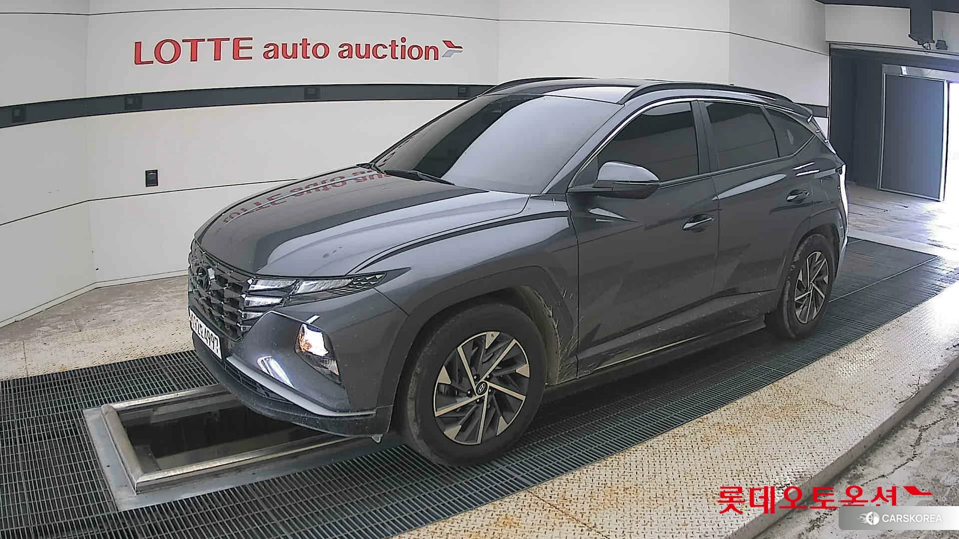 Hyundai Tucson 2022 Titanium Grey Metallic из Кореи, фото 4