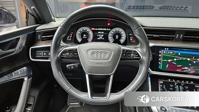 Audi A7 (4K) 2021 Черный из Кореи, фото 4