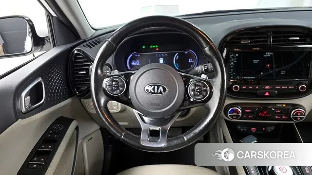 Kia Soul Booster EV 2019 Белый из Кореи, фото 4
