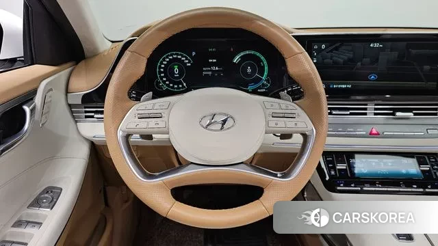 Hyundai The New Grandeur IG Hybrid 2020 Белый из Кореи, фото 4
