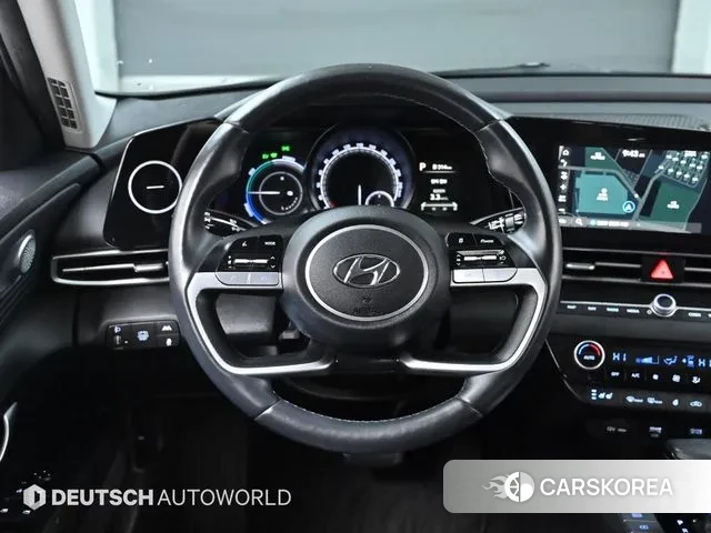 Hyundai Avante Hybrid (CN7) 2022 Серый из Кореи, фото 4