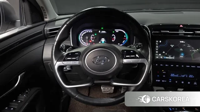 Hyundai Tucson Hybrid (NX4) 2020 Белый из Кореи, фото 4