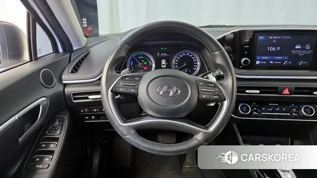 Hyundai Sonata Hybrid (DN8) 2021 Белый из Кореи, фото 4