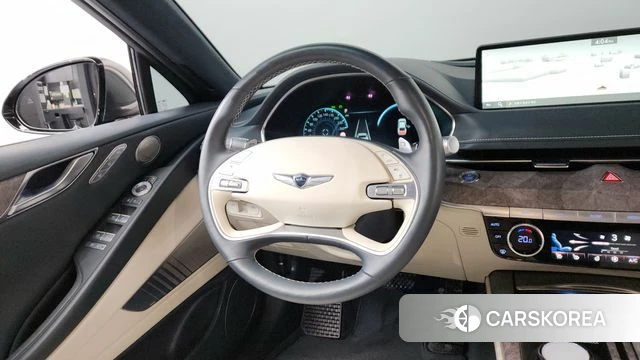 Genesis Electrified G80 (RG3) 2023 Темно-зеленый из Кореи, фото 4