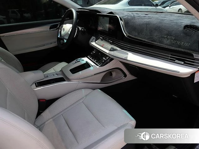 Hyundai The New Grandeur IG Hybrid 2022 Серый из Кореи, фото 4