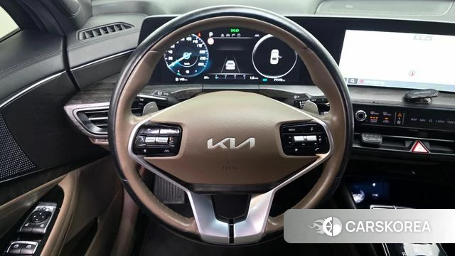 Kia K8 Hybrid 2021 Серый из Кореи, фото 4
