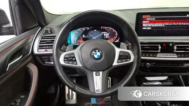 BMW X3 (G01) 2022 Черный из Кореи, фото 4