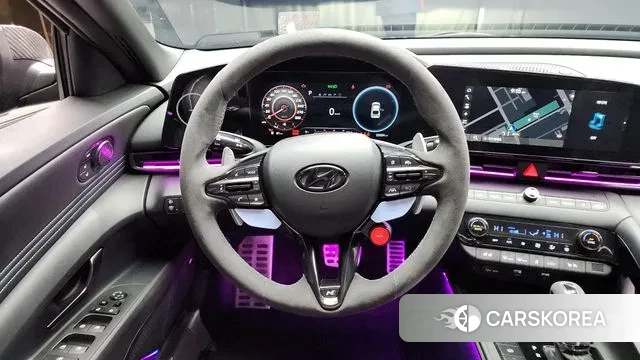 Hyundai Avante (CN7) 2022 Черный из Кореи, фото 4