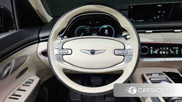 Genesis GV70 2024 Темно-зеленый из Кореи, фото 4