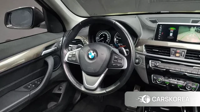 BMW X1 (F48) 2021 Черный из Кореи, фото 4