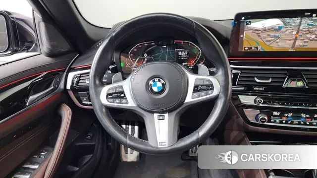 BMW 5 Series (G30) 2022 Черный из Кореи, фото 4