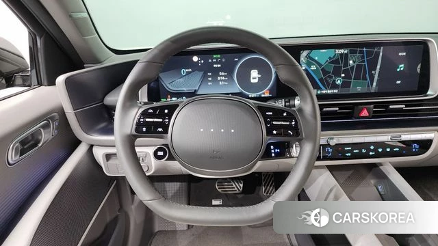 Hyundai Ionic 6 2022 Темно-зеленый из Кореи, фото 4