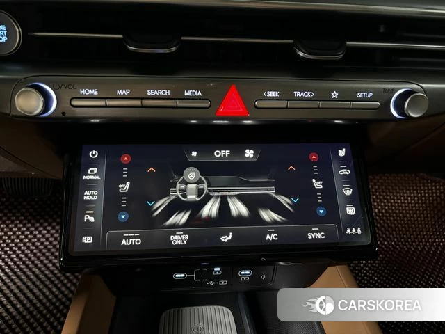 Hyundai Grandeur Hybrid (GN7) 2023 Черный из Кореи, фото 4