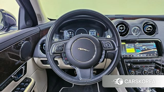 Jaguar All New XJ 2018 Синий из Кореи, фото 4