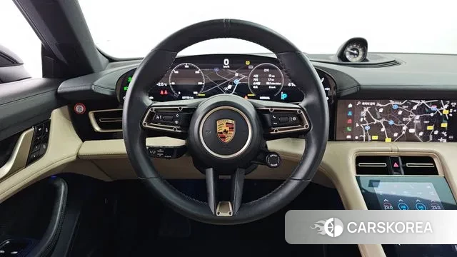 Porsche Taycan 2021 Черный из Кореи, фото 4