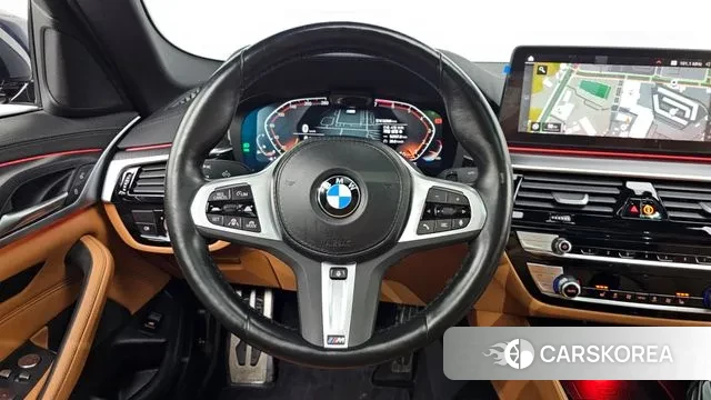 BMW 5 Series (G30) 2023 Синий из Кореи, фото 4