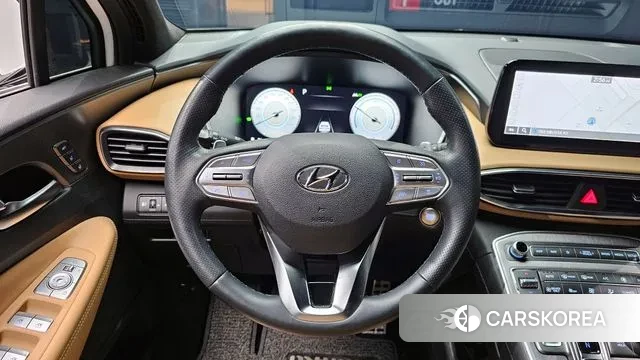 Hyundai The New Santa Fe 2021 Белый из Кореи, фото 4