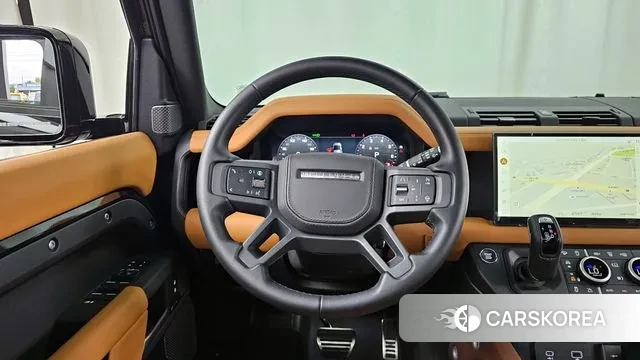 Land Rover Defender (L663) 2024 Черный из Кореи, фото 4