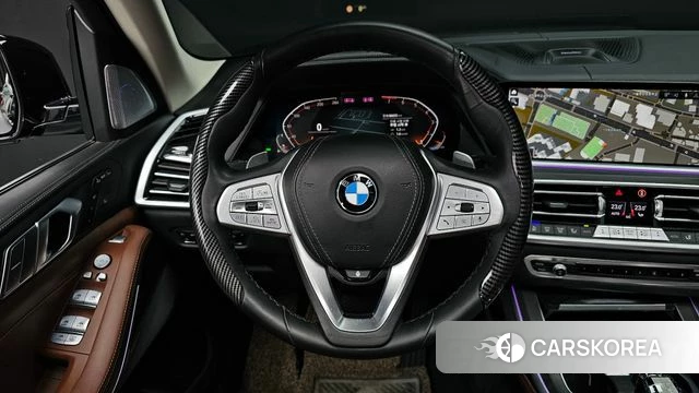 BMW X7 (G07) 2021 Черный из Кореи, фото 4