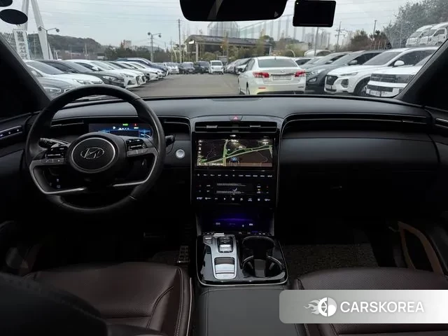 Hyundai Tucson Hybrid (NX4) 2022 Серый из Кореи, фото 4