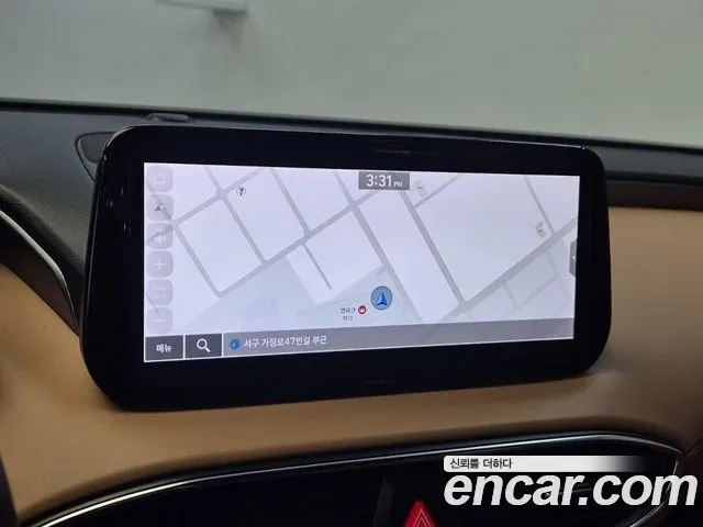 Hyundai The New Santa Fe 2021 Белый из Кореи, фото 4