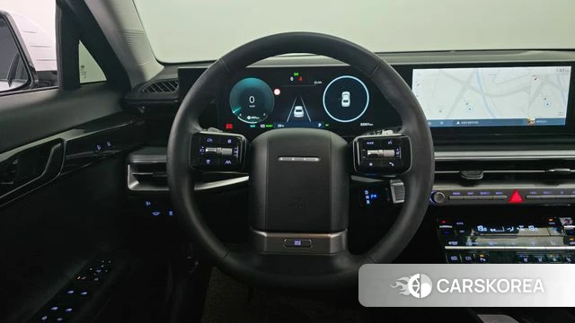 Hyundai Grandeur Hybrid (GN7) 2023 Белый из Кореи, фото 4