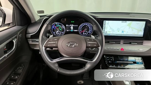 Hyundai The New Grandeur IG Hybrid 2020 Белый из Кореи, фото 4