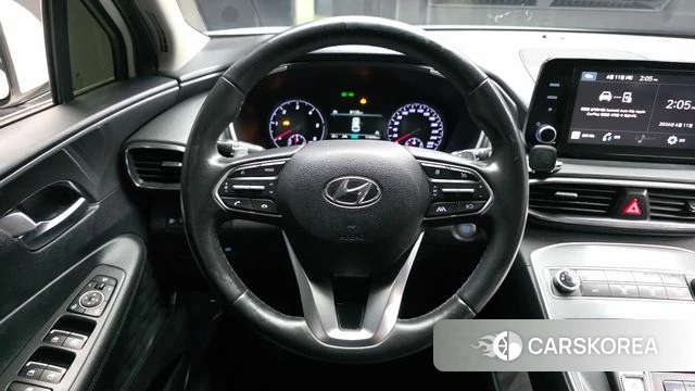 Hyundai The New Santa Fe 2021 Белый из Кореи, фото 4