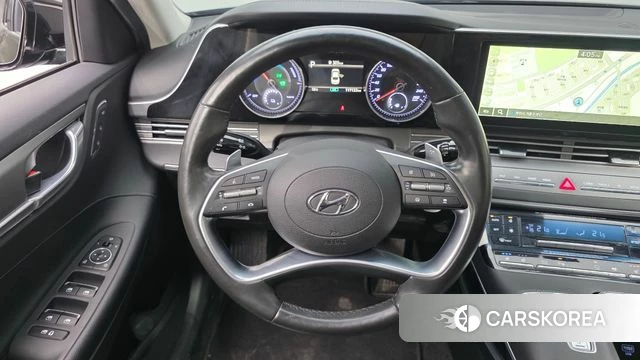 Hyundai The New Grandeur IG Hybrid 2021 Черный из Кореи, фото 4