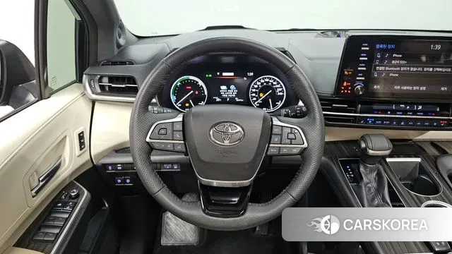 Toyota Sienna 4th Generation 2021 Черный двухцветный из Кореи, фото 4