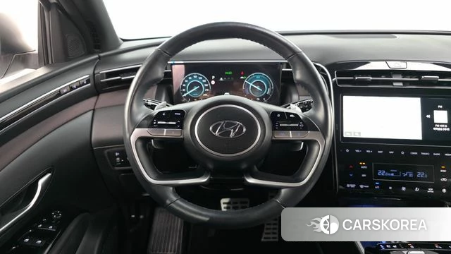 Hyundai Tucson Hybrid (NX4) 2023 Белый из Кореи, фото 4