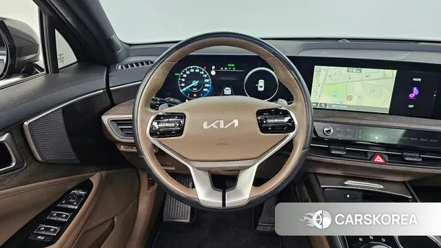 Kia K8 Hybrid 2021 Серый из Кореи, фото 4