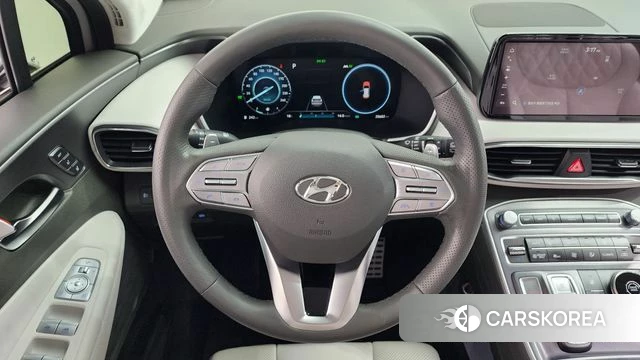 Hyundai The New Santa Fe 2022 Белый из Кореи, фото 4