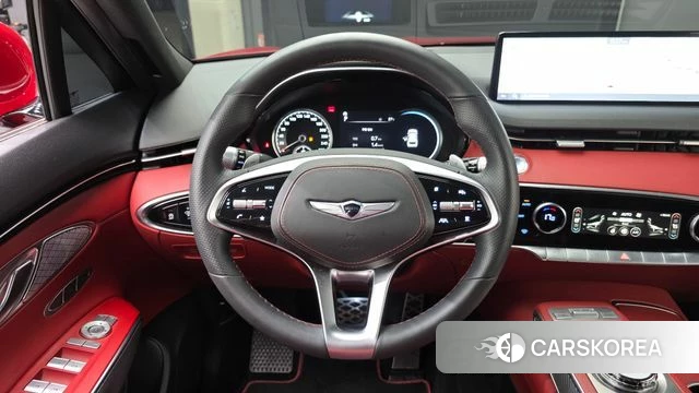 Genesis GV70 2021 Красный из Кореи, фото 4