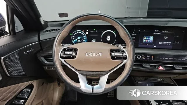 Kia K8 Hybrid 2021 Синий из Кореи, фото 4