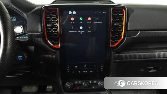 Ford Ranger 4th Generation 2023 Черный из Кореи, фото 4