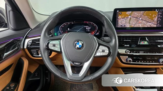 BMW 5 Series (G30) 2020 Черный из Кореи, фото 4