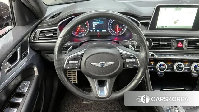 Genesis G70 2019 Черный из Кореи, фото 4