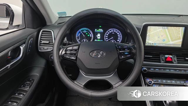 Hyundai Grandeur IG Hybrid 2018 Белый из Кореи, фото 4