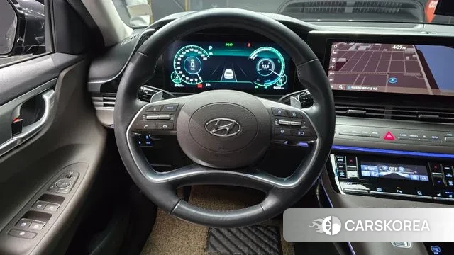 Hyundai The New Grandeur IG Hybrid 2020 Серый из Кореи, фото 4