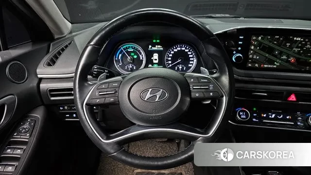 Hyundai Sonata Hybrid (DN8) 2022 Черный из Кореи, фото 4